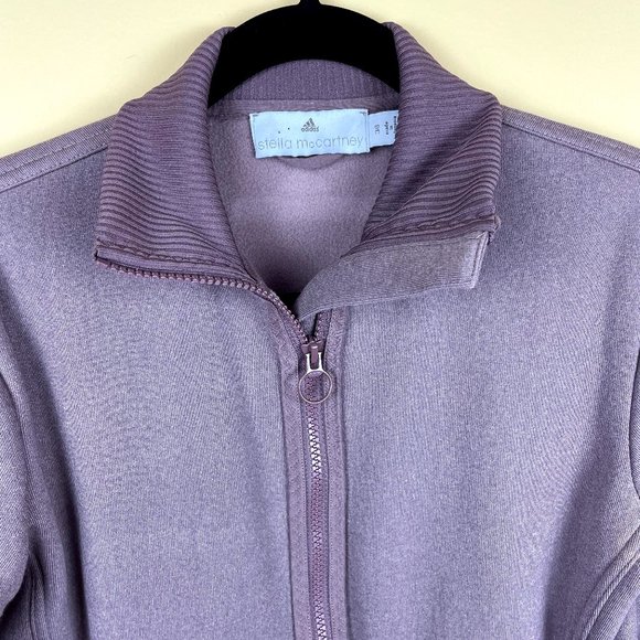 adidas by Stella McCartney Mauve Sample Zip Jacket S/M - Picture 4 of 12